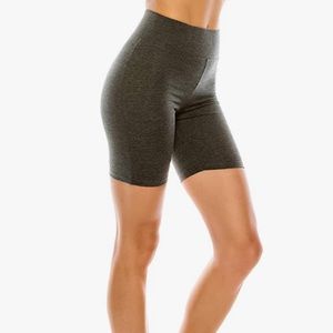{ETTELLUT} 7"/3" Charcoal Bike Shorts M!